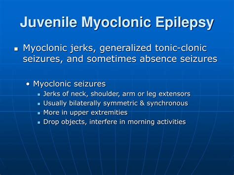 Ppt Epilepsy Syndromes Powerpoint Presentation Free Download Id