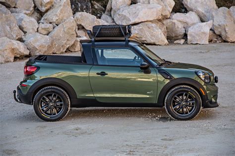 Mini Paceman Pickup Truck Goes Official Has A Snorkel Autoevolution