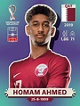 #3 Homam Ahmed | Figurinhas da copa, Melhores jogadores de futebol ...