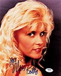 Stacy Carter The Kat signed 8x10 photo PSA/DNA COA WWE Autographed Sexy ...