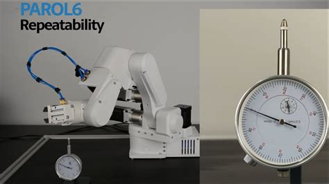 Parol6 3d Printed Robot Arm Repeatability Youtube