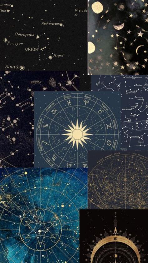 Constellation Aesthetic Wallpaper Обои Астрология