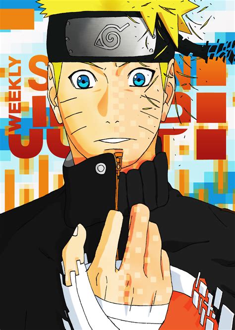 Naruto Cover ~ Weekly Shonen Jump By Darkap On Deviantart