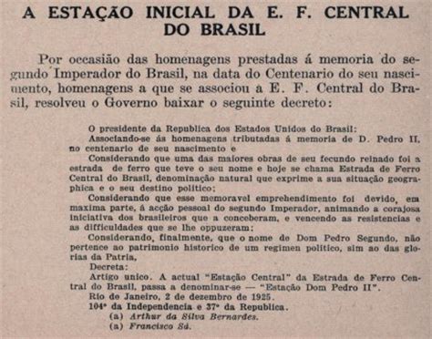 Maybe you would like to learn more about one of these? Dom Pedro II -- Estações Ferroviárias do Estado do Rio de ...