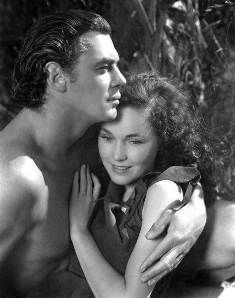 Maureen Osullivan 17 May 1911 23 June 1998 Johnny Weissmuller As Tarzan And Maureen O