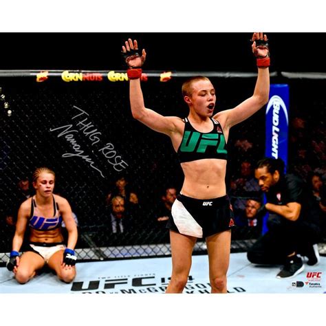 Rose Namajunas Ultimate Fighting Championship Fanatics Authentic