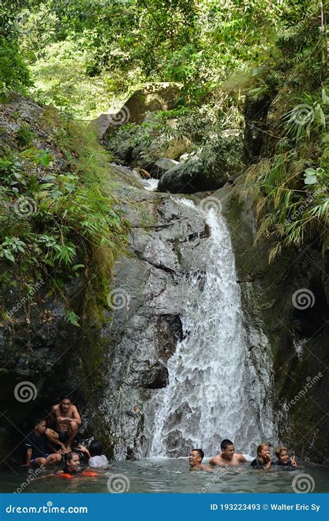 Tanawan Waterfalls In Aurora Philippines Editorial Stock Photo Image