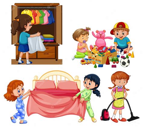 Household Chores Clipart Doing Chores Clipart Chore Chart Images Clip Art Library