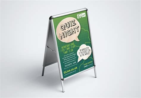 Outdoor Advertising Boards A Board Printing Adverset Display