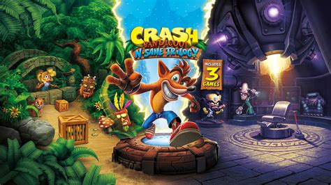 4k Crash Bandicoot N Sane Trilogy Wallpaper Background Gaming