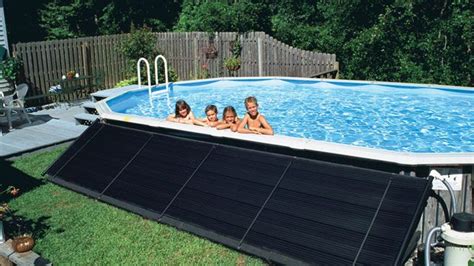 Cold water in the pool just needs to be warmed to a comfortable temperature. Solar Pool Heater reviews | Solar heating system, Solar pool, Solar pool heater
