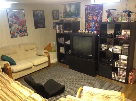 Basement Old Console Gaming Room Rgaming