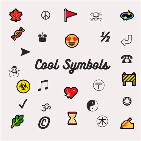 Cool Symbols And Fancy Text Symbols To Copy Paste 😍 Cool Symbols