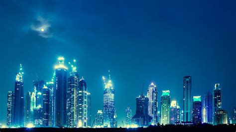 Amazing Awesome Beautiful Blue City Light Image 63547 On