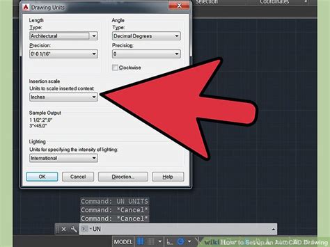 Once you make click a 2d command settings box will be open. How to Set up an AutoCAD Drawing (with Pictures) - wikiHow