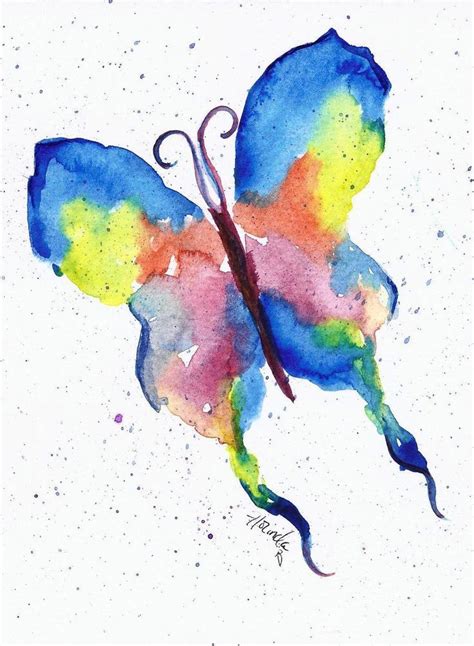 Easy Watercolor Ideas Pinterest 40 Easy Watercolor Painting Ideas For