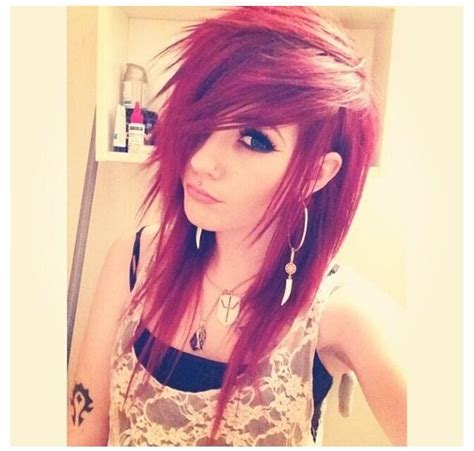 Pin By Look Elsweyr On H A I R Scene Hair Red Scene Hair Emo Hair