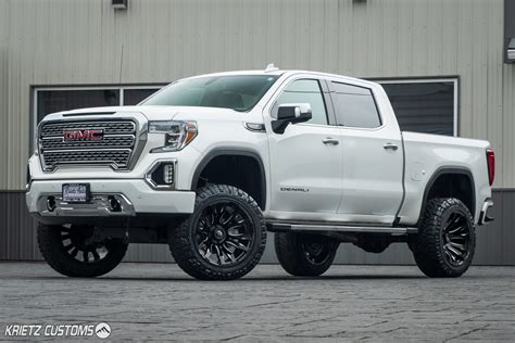Lifted 2019 Gmc Sierra 1500 With 22×12 Fuel Blitz Wheels And 6 Inch