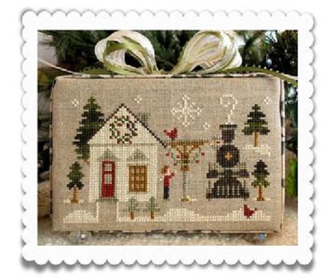 Hometown Holiday 1 7 Counted Cross Stitch Charts Designed By Etsy