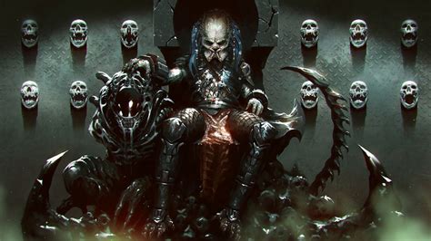 Predator Alien Skull Sci Fi 4k 3840x2160 37 Wallpaper Pc Desktop