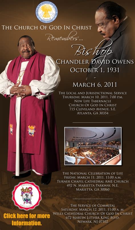 The Dunamis Word In Memory Of Bishop Chandler D Owens