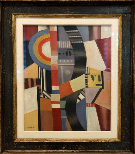 Fernand Leger 1881 1955 Composition The Disc 1918 Painting Art