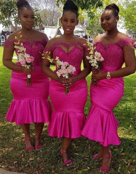 African Nigeria Bridesmaid Dress With A Style And Fashion Twist Reny Styles