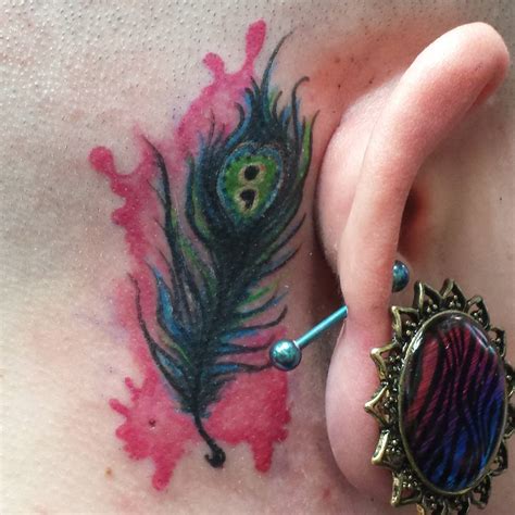 It's usually because the area looks a little badass, but they are also about keeping it to yourself. 80 Best Behind the Ear Tattoo Designs & Meanings - Nice ...