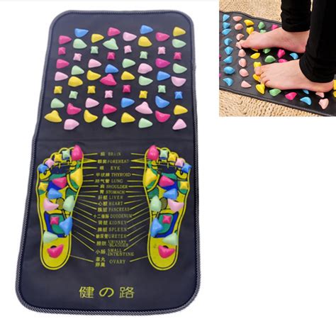 Reflexology Walk Stone Pad Pain Relieve Foot Leg Pain Relieve Relief Walk Massager Mat Foot