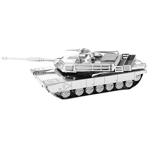 Fascinations Metal Earth M1 Abrams Tank 3d Metal Model Kit On Onbuy