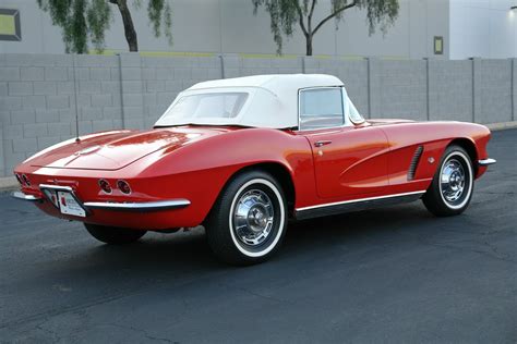 1962 Chevrolet Corvette Red With 637 Miles Available Now Used