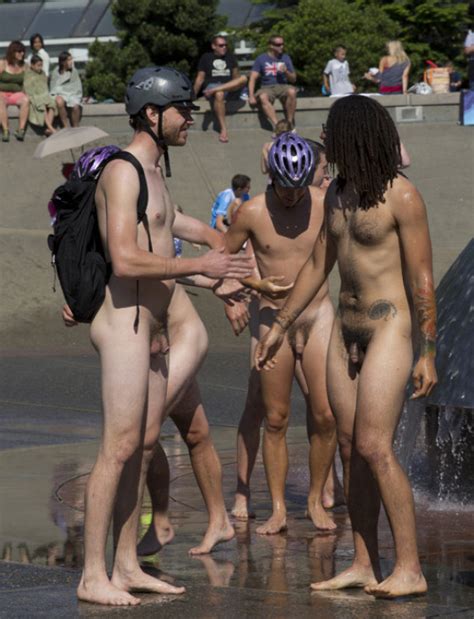 Naked Man In Bali