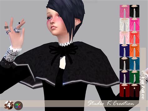 Mantle Cloak The Sims 4 P1 Sims4 Clove Share Asia Tổng Hợp Custom