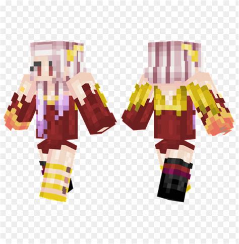 Free Download Hd Png Minecraft Skins Phoenix Girl Skin Png Image With