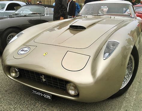 This is the car that gave ferrari's iconic grigio ingrid its name. 1954 Ferrari 375 MM "Ingrid Bergman Coupé" Speciale