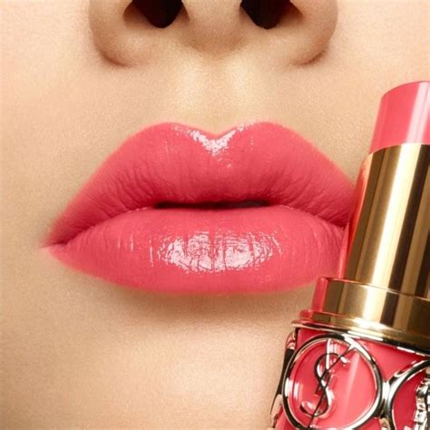 Ysl Rouge Volupté Shine Lipstick 4 Ml 13 Pink In Paris