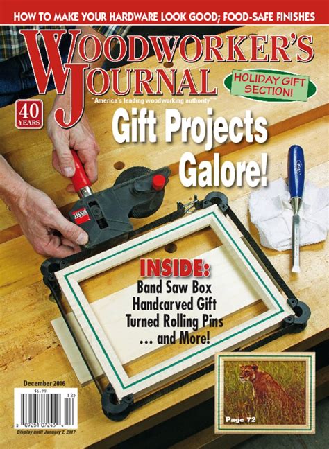 Check spelling or type a new query. Woodworker's Journal Magazine | Everything Woodworking - DiscountMag - DiscountMags.com