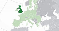 Mapa de Reino Unido, donde está, queda, país, encuentra, localización ...