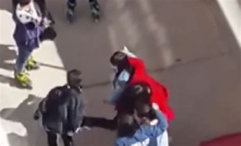 heartbreaking video of girl being attacked by bullies daily star