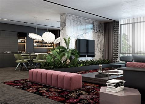 Luxury Apartment Design With Unique Atmosphere Interiorzine