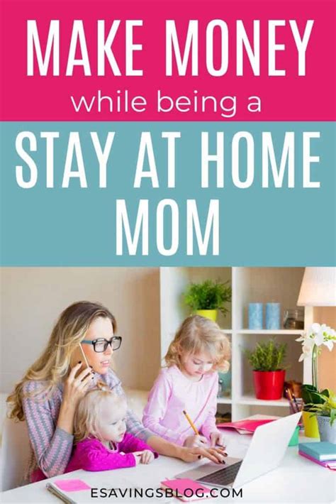 How To Make Money As A Stay At Home Mom No Scams