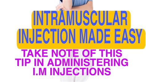 osce video simplified intramuscular injection youtube
