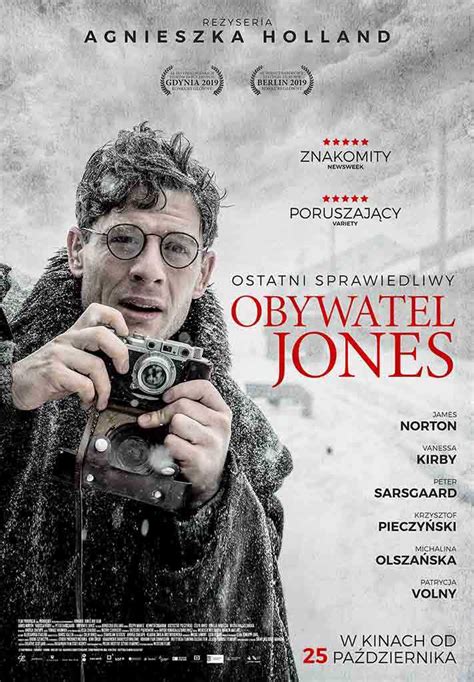 Mr jones, set in 1933, is the story of a welsh journalist who exposed the holodomor, a famine caused by stalin's agricultural policies in which up to 10 million people died. Obywatel Jones