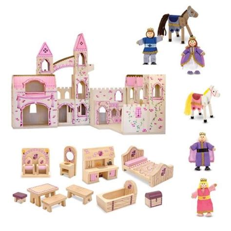 Doll House Review Melissa And Doug 3 Piece Folding Princess Castle