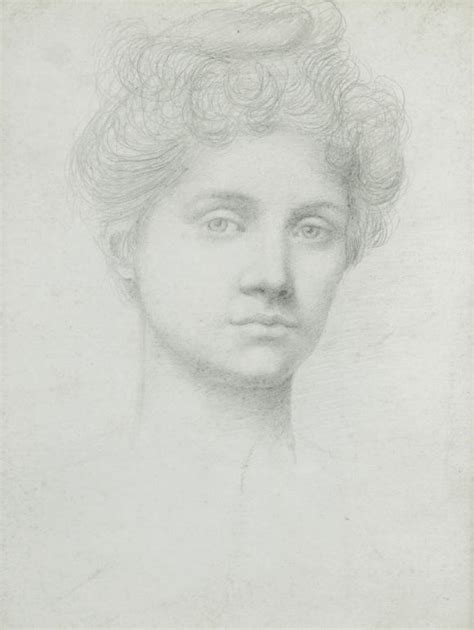 Bonhams Evelyn De Morgan British 1855 1919 Portrait Of Ethel Pickering