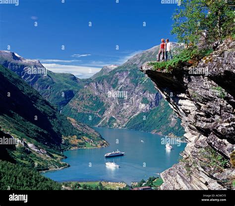 Geirangerfjord More Og Romsdal Norway Stock Photo Alamy