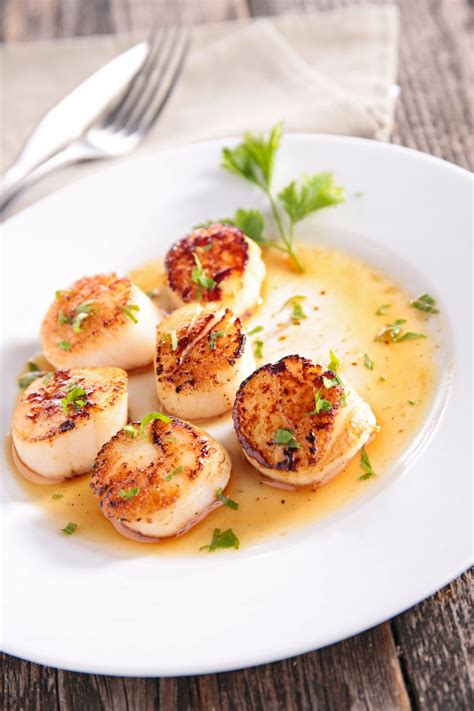 Recette poêlée de coquilles saint - jacques