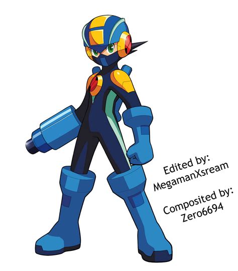 Megamanexe Custom Pose 1 By Mega X Stream On Deviantart