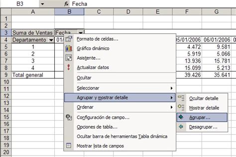 Tablas Dinámicas En Excel Agrupar Datos Jld Excel En Castellano
