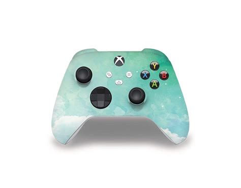 Green Sky Clouds Xbox Series Controller Skin Stickybunny